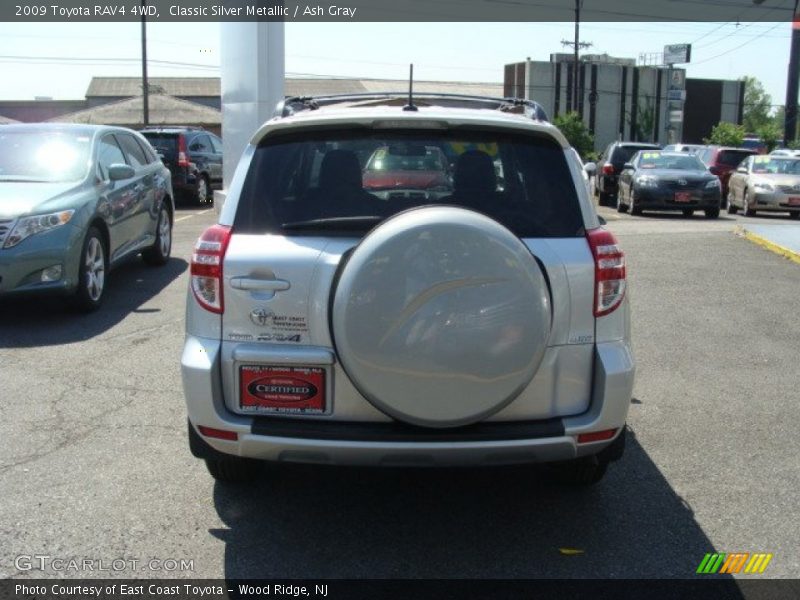 Classic Silver Metallic / Ash Gray 2009 Toyota RAV4 4WD