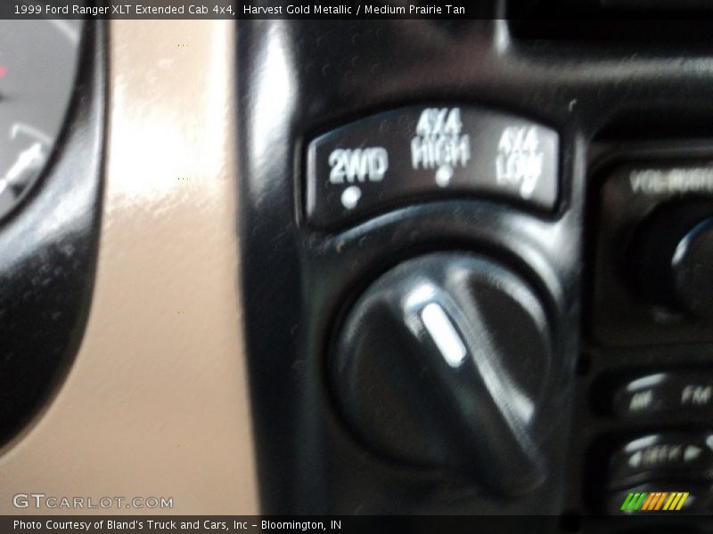 Harvest Gold Metallic / Medium Prairie Tan 1999 Ford Ranger XLT Extended Cab 4x4