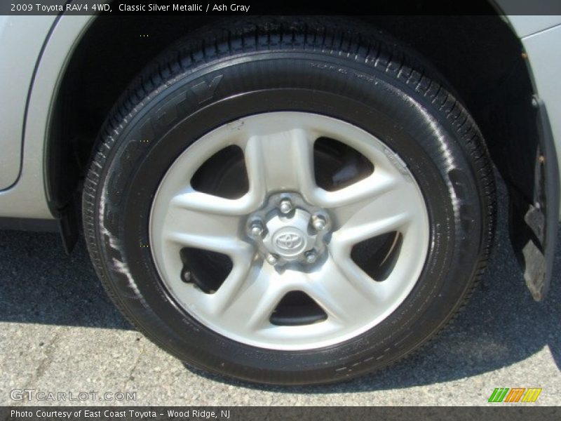 Classic Silver Metallic / Ash Gray 2009 Toyota RAV4 4WD