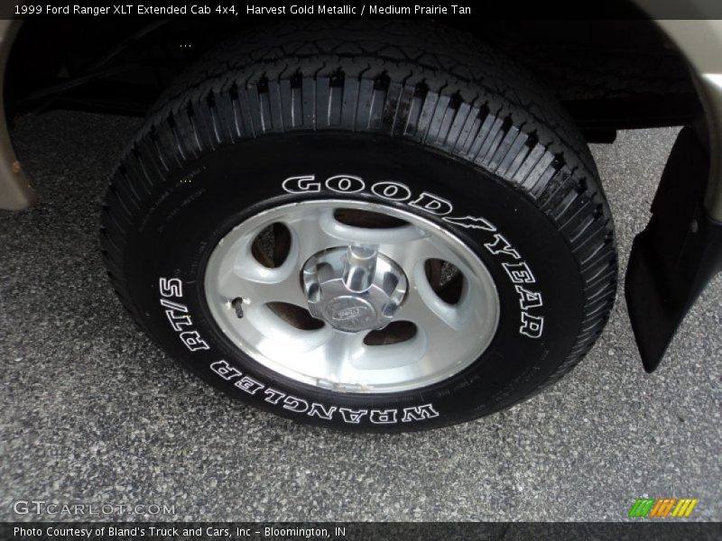 Harvest Gold Metallic / Medium Prairie Tan 1999 Ford Ranger XLT Extended Cab 4x4