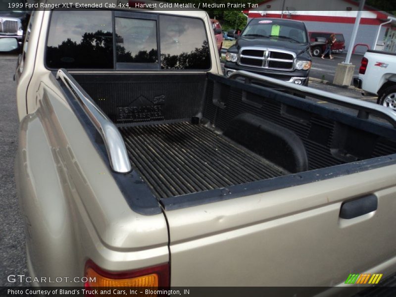 Harvest Gold Metallic / Medium Prairie Tan 1999 Ford Ranger XLT Extended Cab 4x4