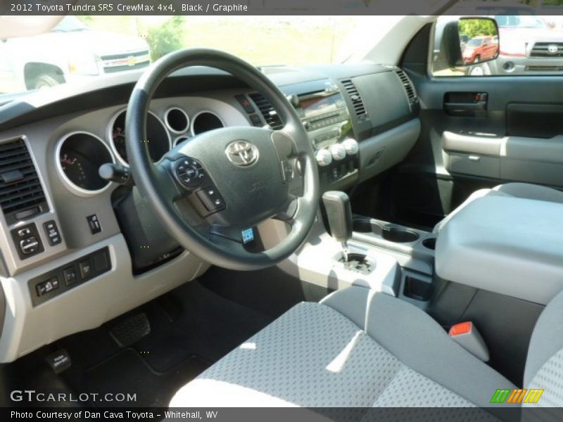 Black / Graphite 2012 Toyota Tundra SR5 CrewMax 4x4