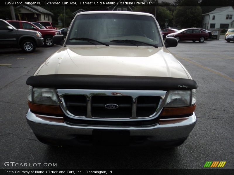 Harvest Gold Metallic / Medium Prairie Tan 1999 Ford Ranger XLT Extended Cab 4x4
