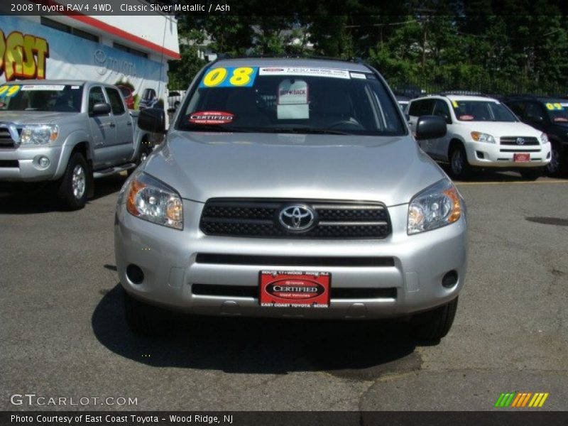 Classic Silver Metallic / Ash 2008 Toyota RAV4 4WD