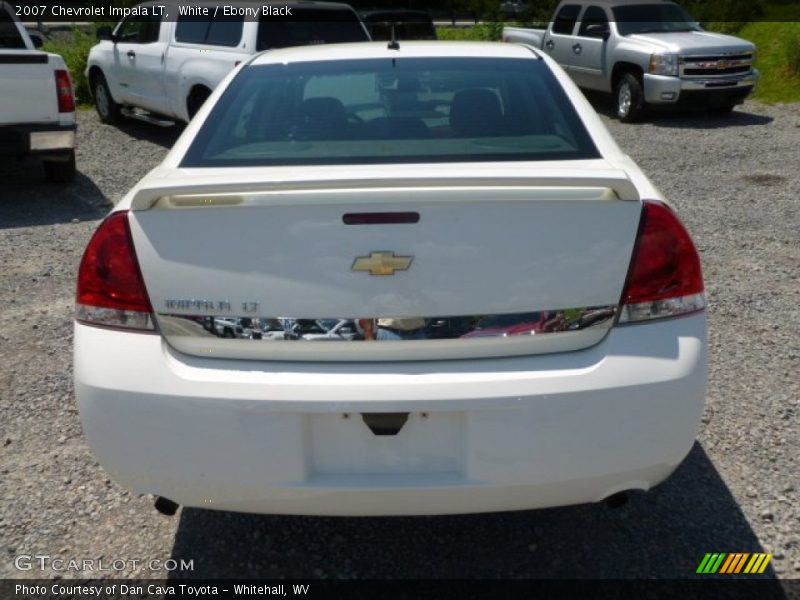 White / Ebony Black 2007 Chevrolet Impala LT