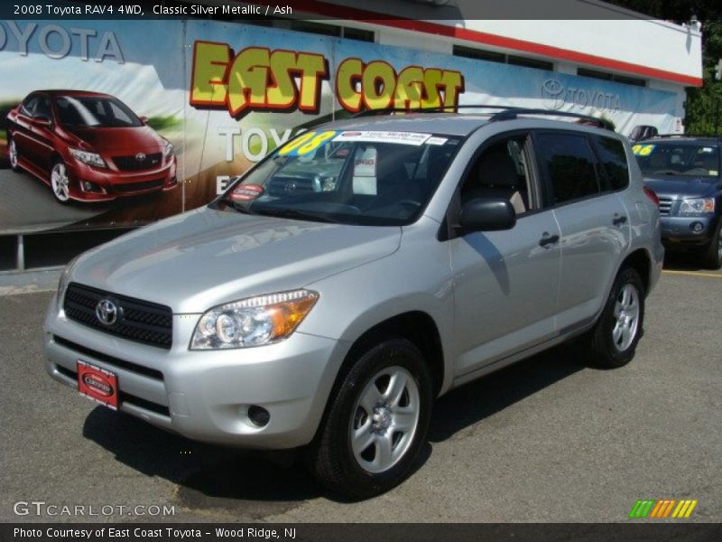 Classic Silver Metallic / Ash 2008 Toyota RAV4 4WD