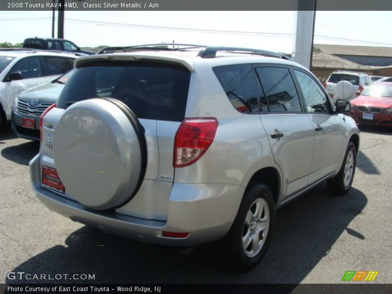 Classic Silver Metallic / Ash 2008 Toyota RAV4 4WD