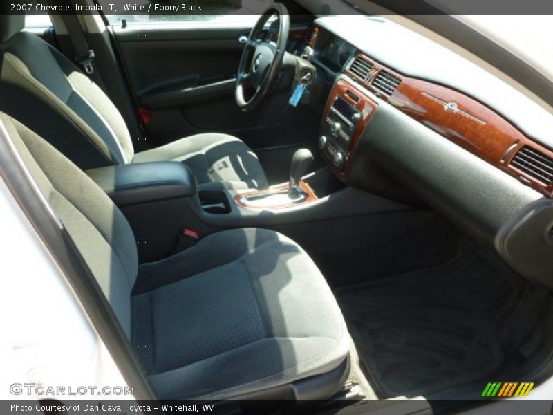 White / Ebony Black 2007 Chevrolet Impala LT