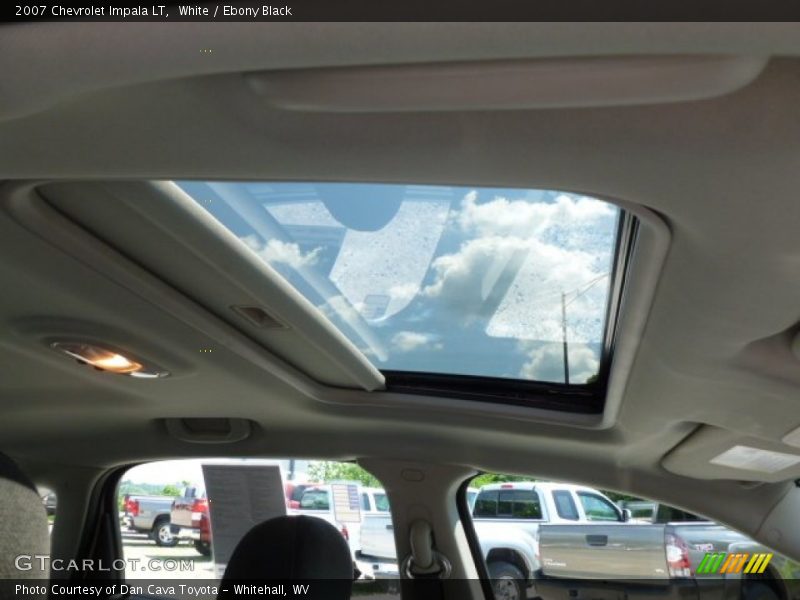 White / Ebony Black 2007 Chevrolet Impala LT