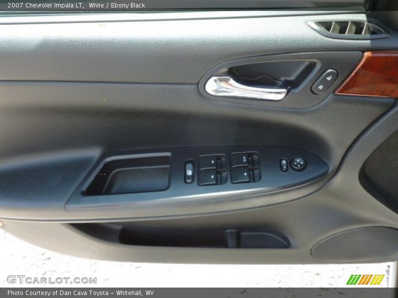 White / Ebony Black 2007 Chevrolet Impala LT
