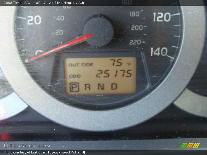 Classic Silver Metallic / Ash 2008 Toyota RAV4 4WD