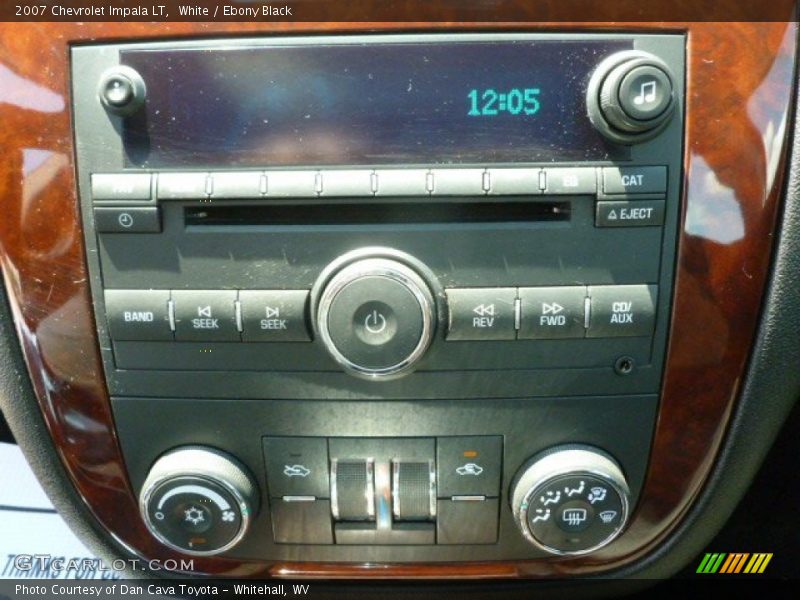 White / Ebony Black 2007 Chevrolet Impala LT