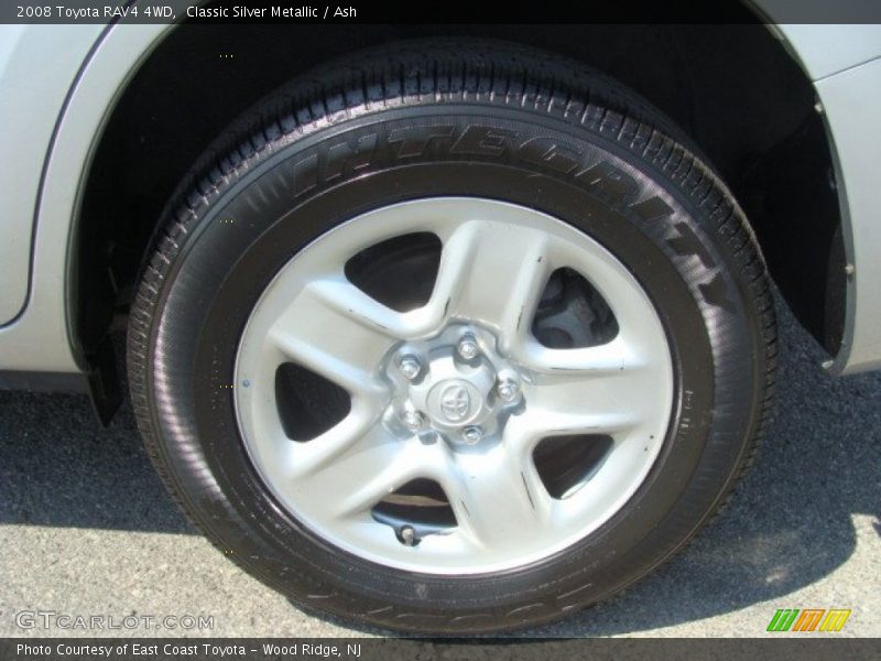 Classic Silver Metallic / Ash 2008 Toyota RAV4 4WD