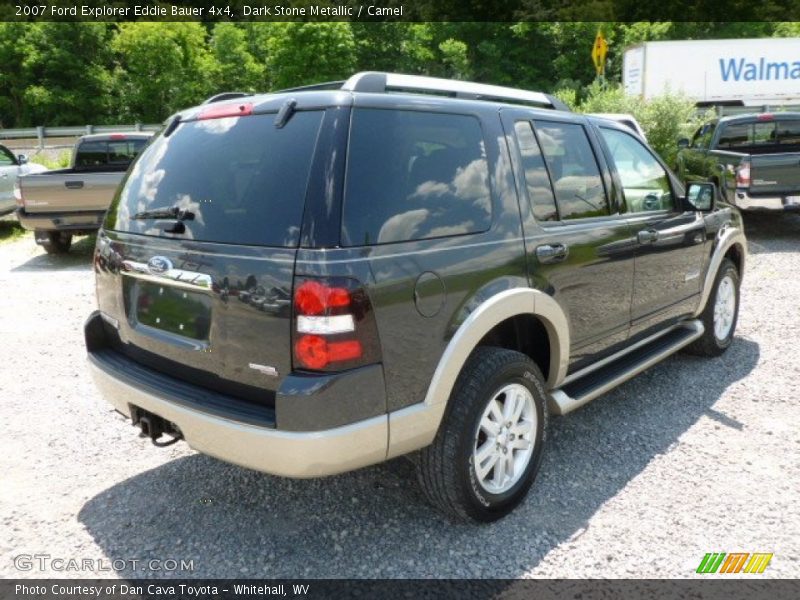 Dark Stone Metallic / Camel 2007 Ford Explorer Eddie Bauer 4x4