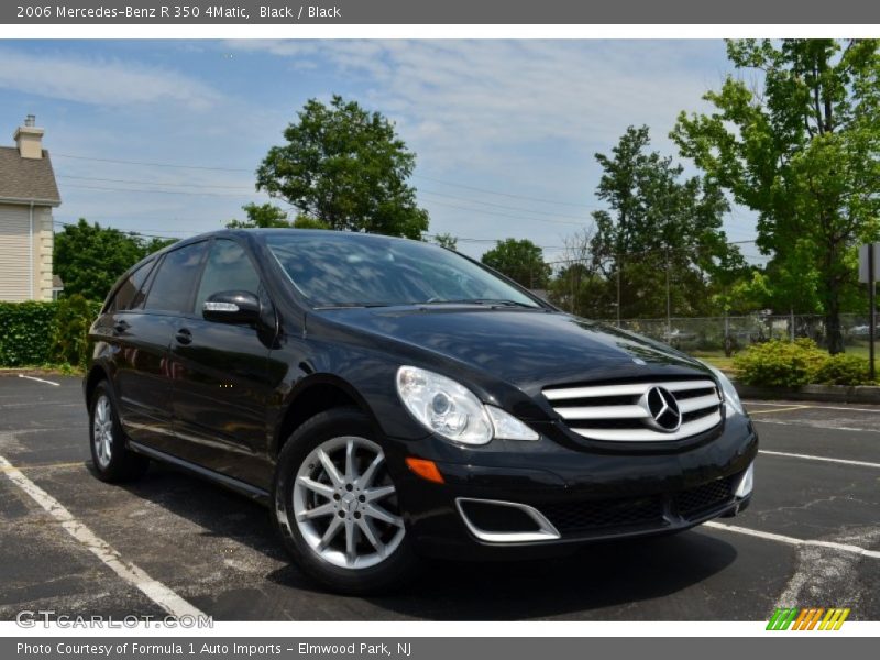 Black / Black 2006 Mercedes-Benz R 350 4Matic