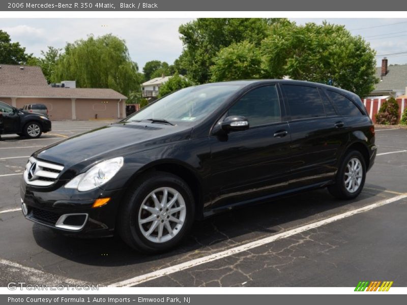 Black / Black 2006 Mercedes-Benz R 350 4Matic