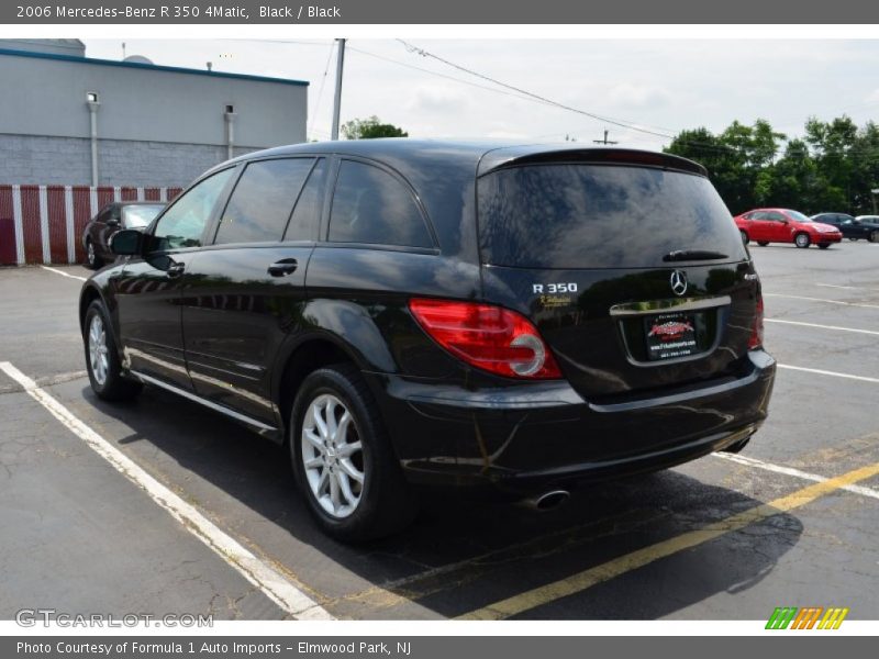 Black / Black 2006 Mercedes-Benz R 350 4Matic