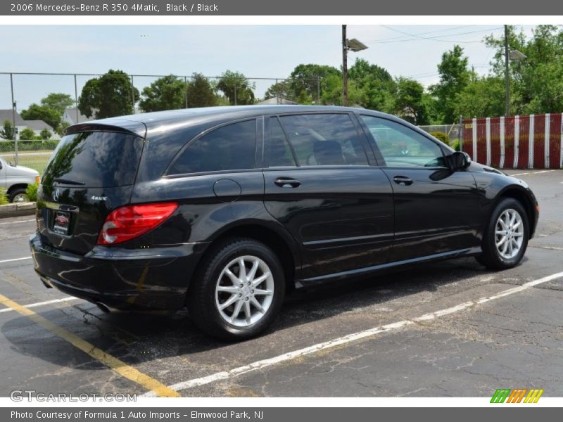 Black / Black 2006 Mercedes-Benz R 350 4Matic