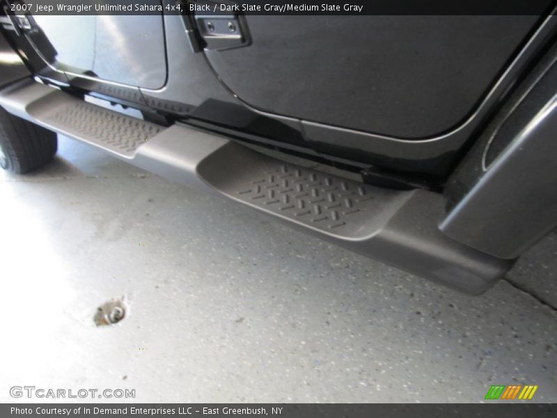 Black / Dark Slate Gray/Medium Slate Gray 2007 Jeep Wrangler Unlimited Sahara 4x4
