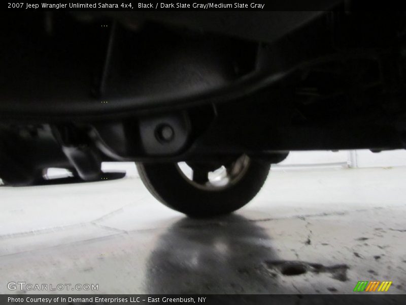 Black / Dark Slate Gray/Medium Slate Gray 2007 Jeep Wrangler Unlimited Sahara 4x4