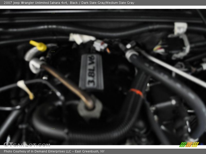 Black / Dark Slate Gray/Medium Slate Gray 2007 Jeep Wrangler Unlimited Sahara 4x4