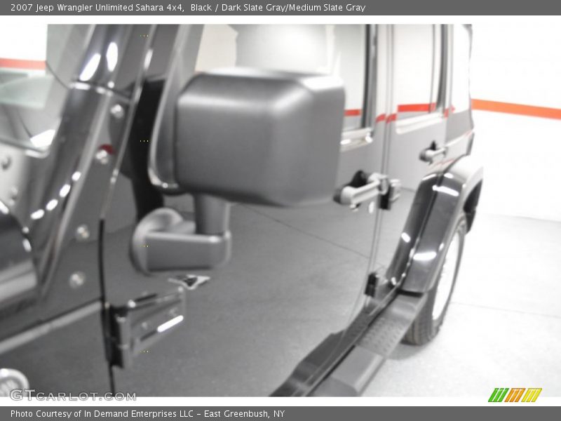 Black / Dark Slate Gray/Medium Slate Gray 2007 Jeep Wrangler Unlimited Sahara 4x4
