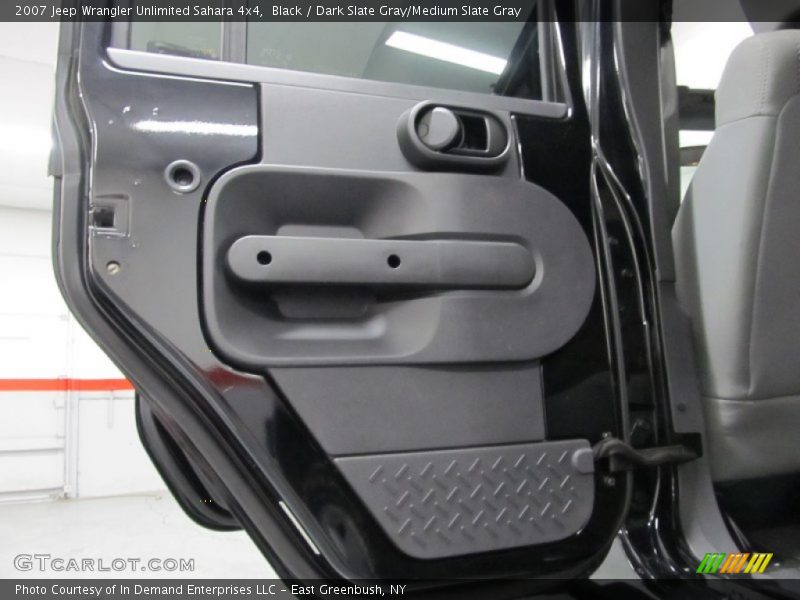 Black / Dark Slate Gray/Medium Slate Gray 2007 Jeep Wrangler Unlimited Sahara 4x4
