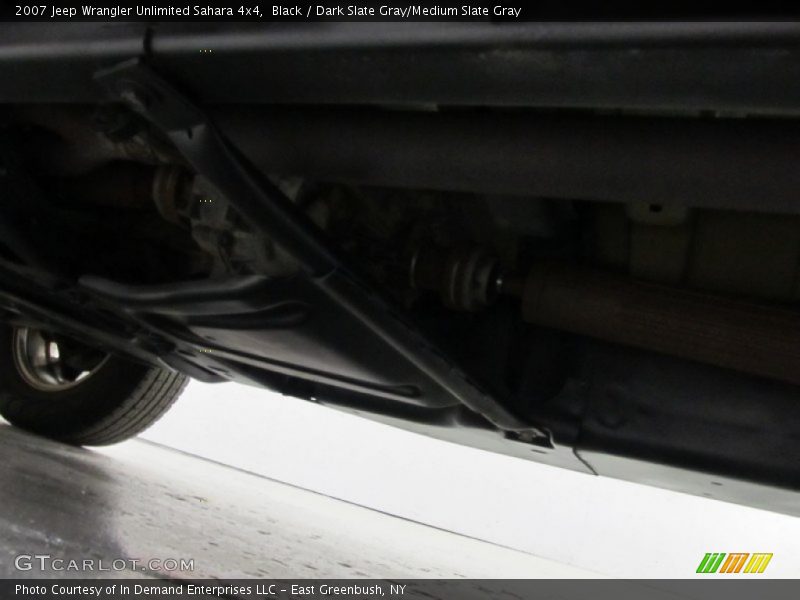 Black / Dark Slate Gray/Medium Slate Gray 2007 Jeep Wrangler Unlimited Sahara 4x4