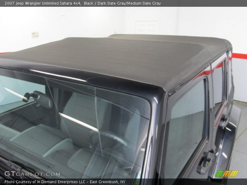 Black / Dark Slate Gray/Medium Slate Gray 2007 Jeep Wrangler Unlimited Sahara 4x4