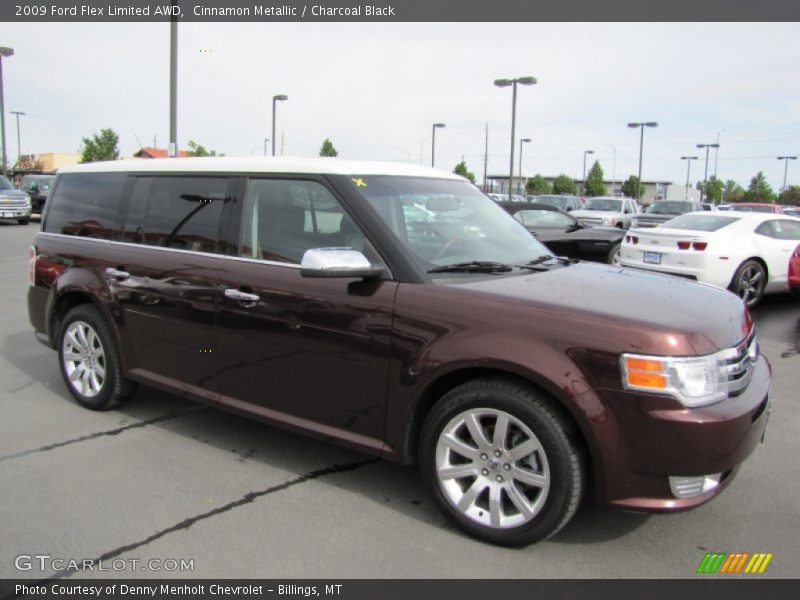 Cinnamon Metallic / Charcoal Black 2009 Ford Flex Limited AWD