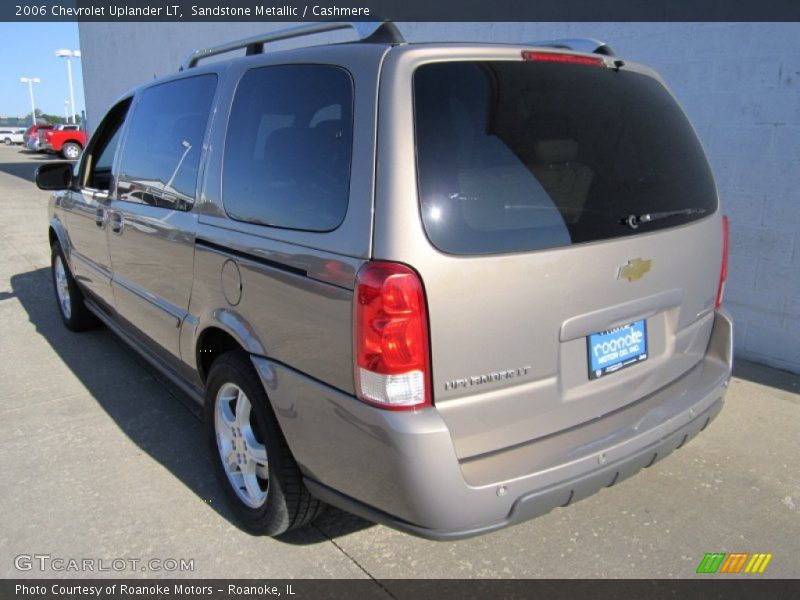 Sandstone Metallic / Cashmere 2006 Chevrolet Uplander LT
