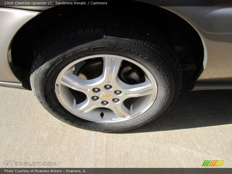 Sandstone Metallic / Cashmere 2006 Chevrolet Uplander LT