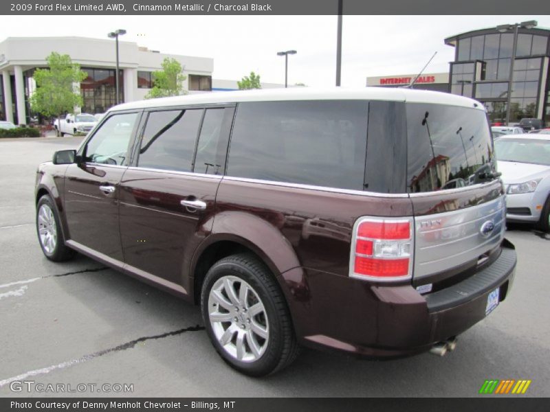 Cinnamon Metallic / Charcoal Black 2009 Ford Flex Limited AWD