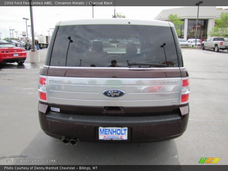 Cinnamon Metallic / Charcoal Black 2009 Ford Flex Limited AWD