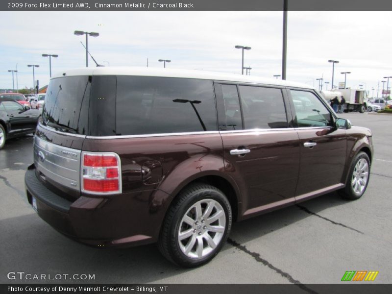 Cinnamon Metallic / Charcoal Black 2009 Ford Flex Limited AWD