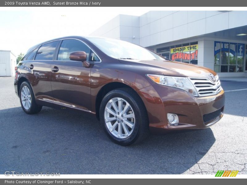Sunset Bronze Mica / Ivory 2009 Toyota Venza AWD