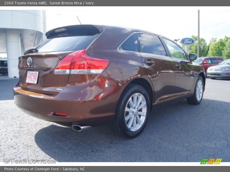 Sunset Bronze Mica / Ivory 2009 Toyota Venza AWD