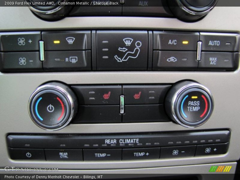 Cinnamon Metallic / Charcoal Black 2009 Ford Flex Limited AWD