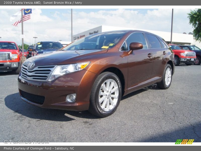 Sunset Bronze Mica / Ivory 2009 Toyota Venza AWD