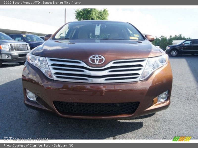 Sunset Bronze Mica / Ivory 2009 Toyota Venza AWD