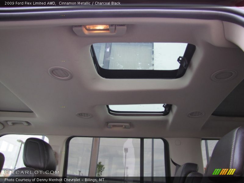 Cinnamon Metallic / Charcoal Black 2009 Ford Flex Limited AWD