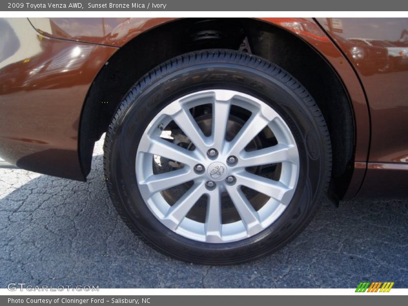 Sunset Bronze Mica / Ivory 2009 Toyota Venza AWD