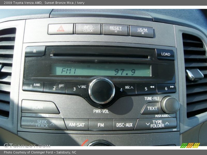 Sunset Bronze Mica / Ivory 2009 Toyota Venza AWD