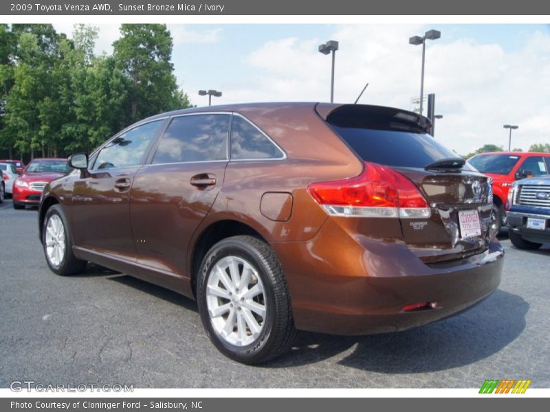 Sunset Bronze Mica / Ivory 2009 Toyota Venza AWD