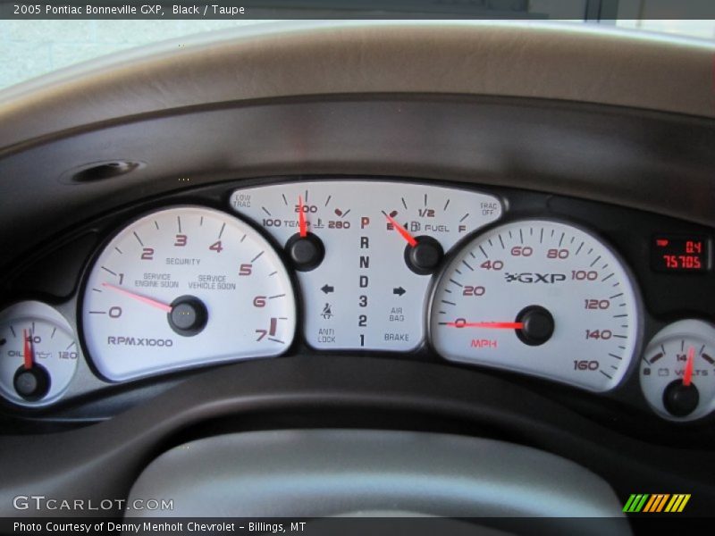 Black / Taupe 2005 Pontiac Bonneville GXP