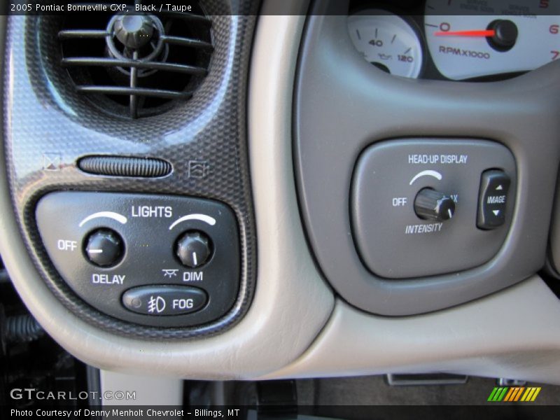 Black / Taupe 2005 Pontiac Bonneville GXP
