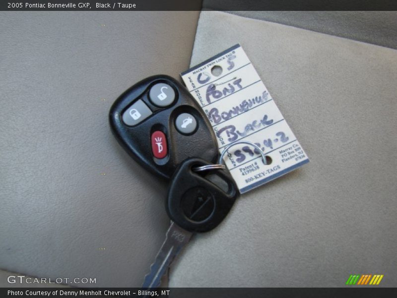 Black / Taupe 2005 Pontiac Bonneville GXP