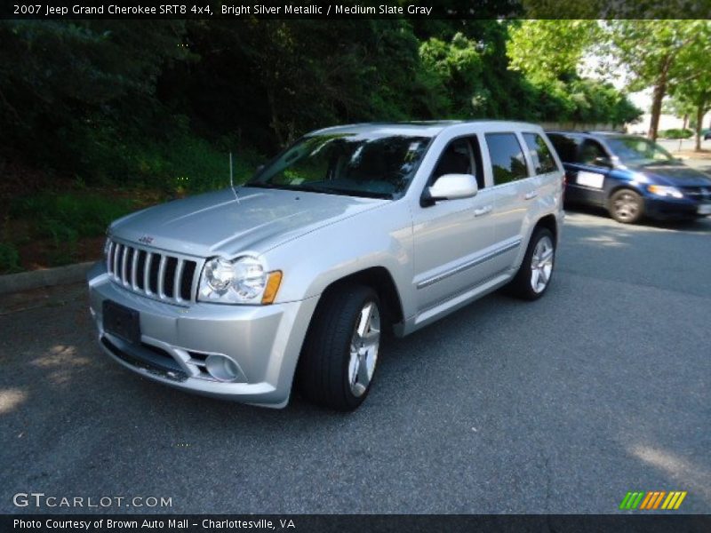 Bright Silver Metallic / Medium Slate Gray 2007 Jeep Grand Cherokee SRT8 4x4