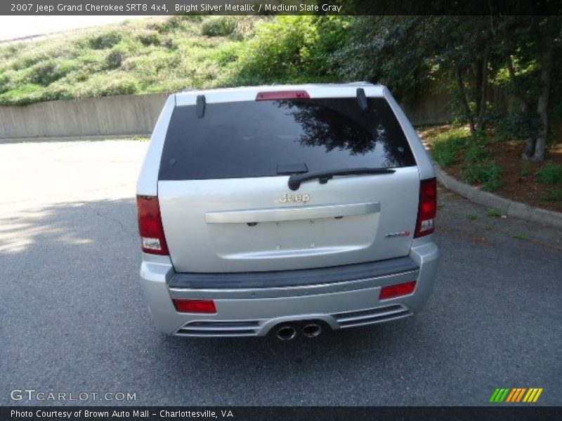 Bright Silver Metallic / Medium Slate Gray 2007 Jeep Grand Cherokee SRT8 4x4