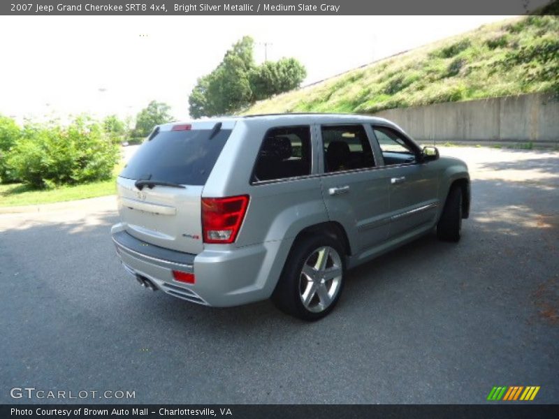 Bright Silver Metallic / Medium Slate Gray 2007 Jeep Grand Cherokee SRT8 4x4